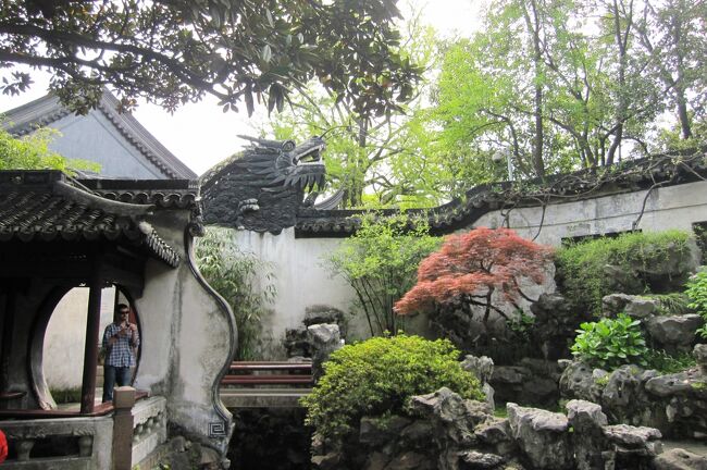 2012春、中国旅行記22(40/50)：4月18日(3)：上海市、豫園、庭園