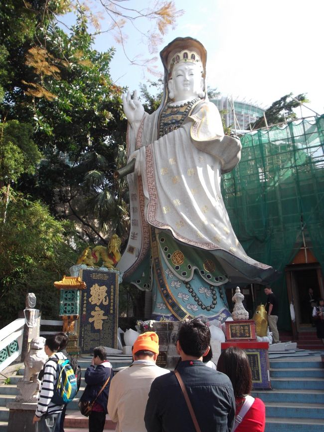 じゃ〜ん！大きな観音様。