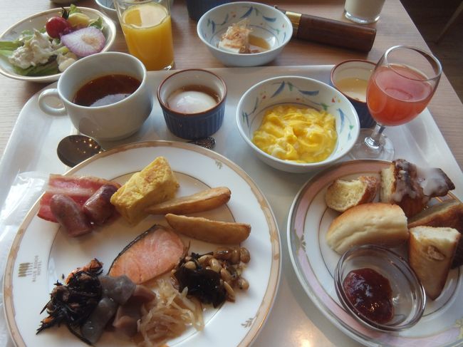 朝食バイキング！