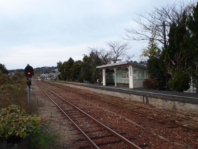 ここ、いい駅です。<br /><br />プラレールの田舎の駅に似ています。