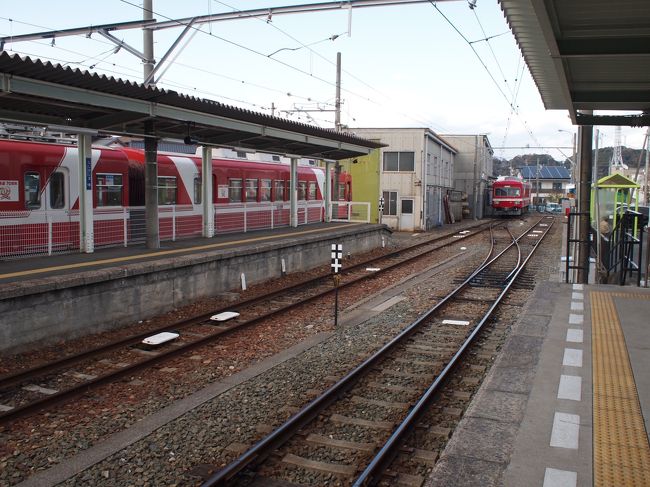14：50発の天浜線新所原行きに乗り、<br />遠州鉄道起点西鹿島駅へ。