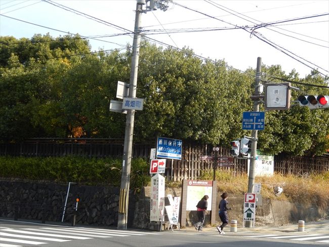 奈良の高畑界隈に来た、