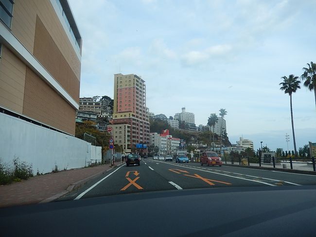 国道１３５号線で小田原へ