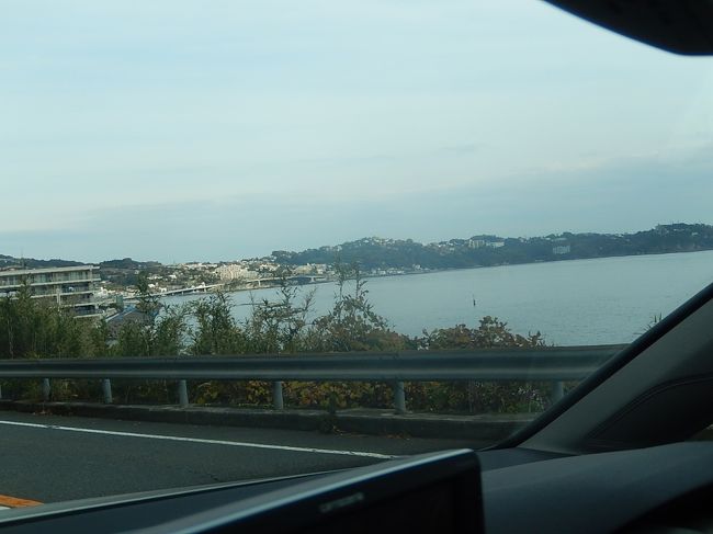 真鶴付近<br /><br />前方に真鶴岬が見える