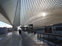 リエージュ・ギユマン駅
ホームは2階、トイレは1階にあります。有料なのできれいでした。

同じ階にインフォメーションやATMがあります。