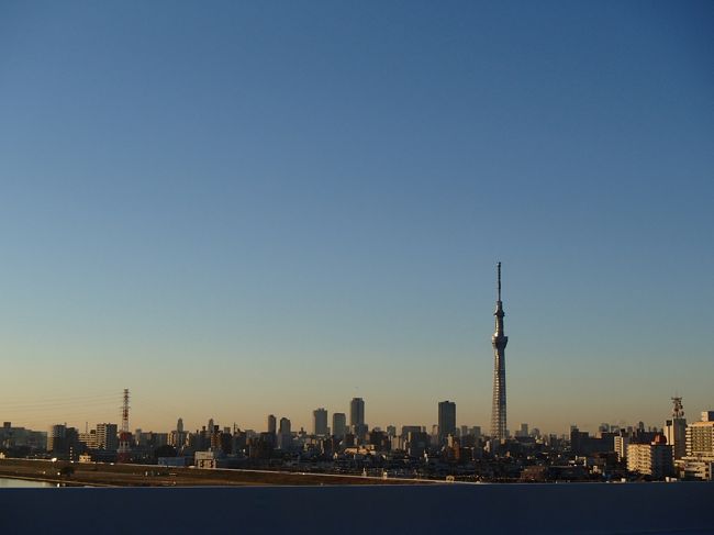 羽田まで車でGO!!<br /><br />冬晴れの良いお天気でした♪<br /><br />北海道は本当に吹雪になるのだろうか…。