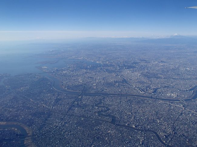 関東平野がこんなにクリアに見えるなんて！