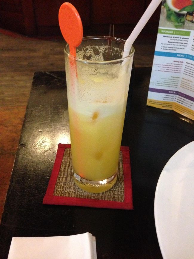 パイナップルジュースもおいしい！