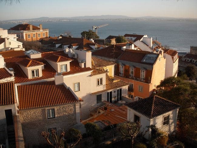 少しずつ日が暮れていく様子がきれい。