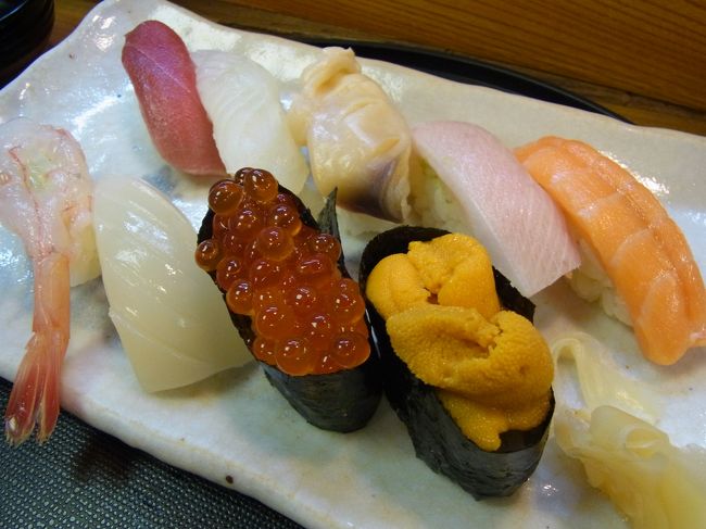 そしてこだわりのネタのお寿司。