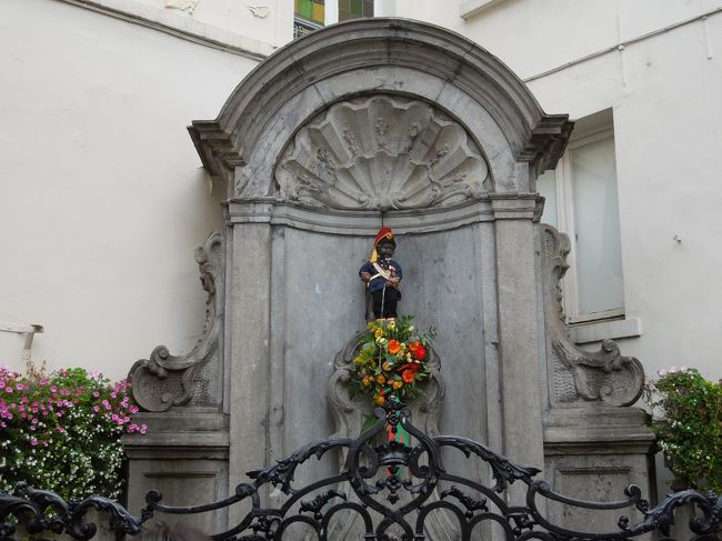 最終日の小便小僧君。