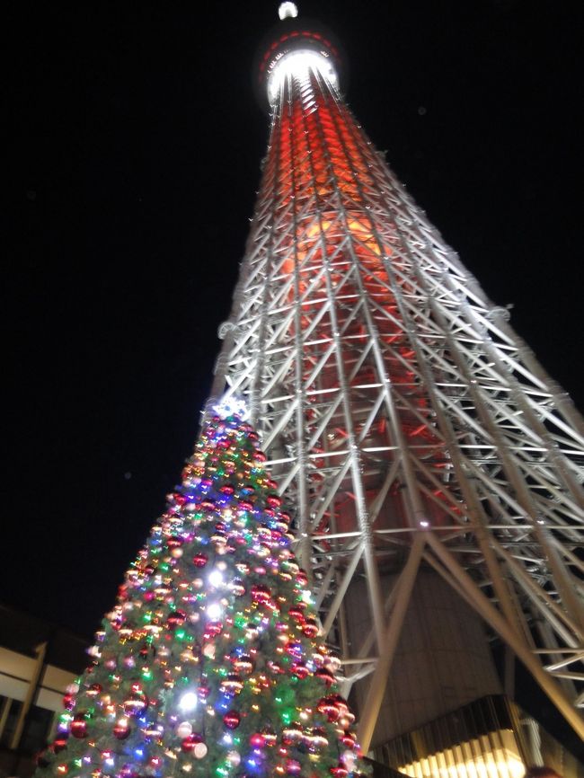 そして小さいツリーとでっかいツリー！