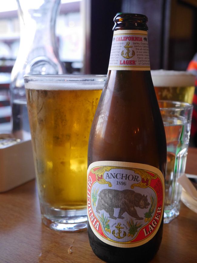 カリフォルニアのビールをチョイス。<br />美味しかった！