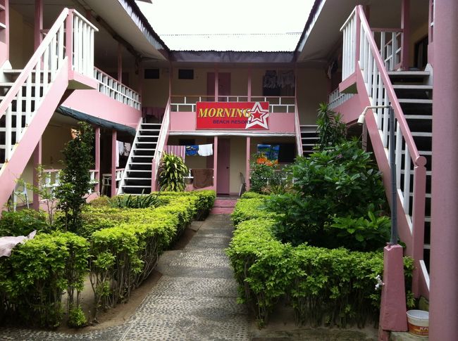 トライシルクでホテルへ。自宅を出てから、おおよそ２４時間かかりました。よく頑張った。