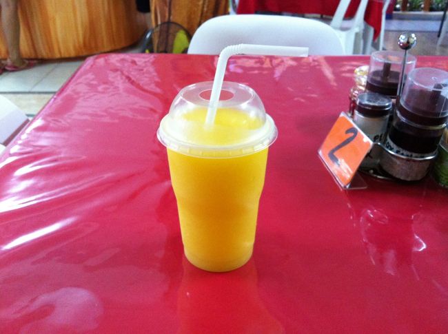 マンゴージュースです。