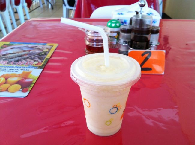 マンゴージュース、2回目です。