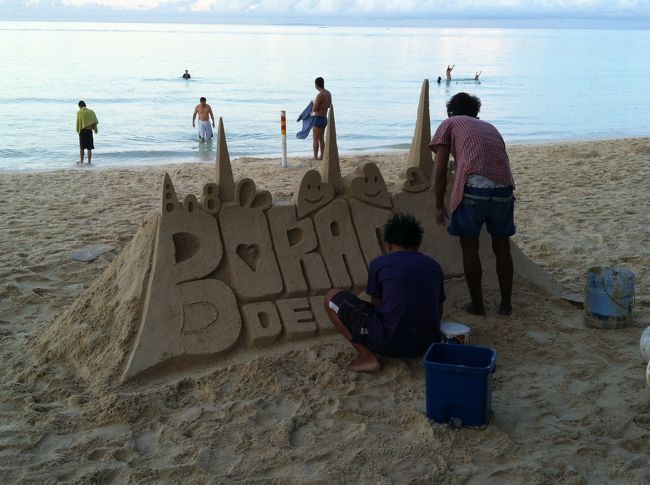 少年たちが、作るアートです。