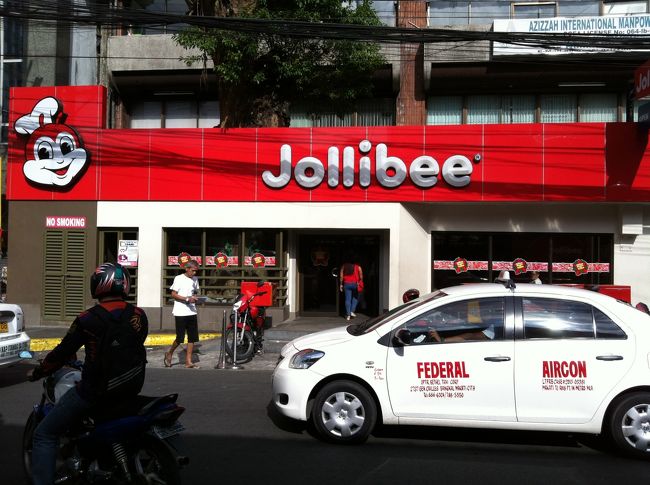 翌日です。行きたかった、ジョリービーです。