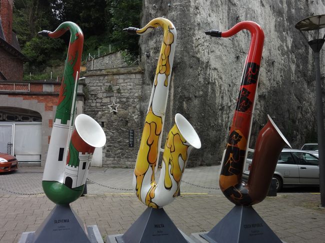 サックスファンには最高な街なのだろう。。