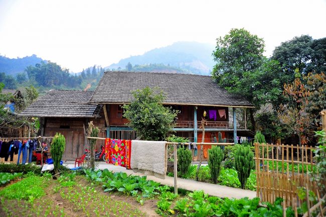 シンチャイ村に比べたら、<br />はるかに豊かです。