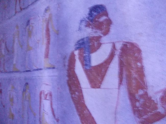 エジプトの壁画を見ているようだ。