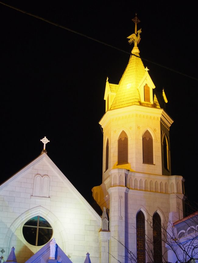 カトリック元町教会。風見鶏がいいんです（＾＾）