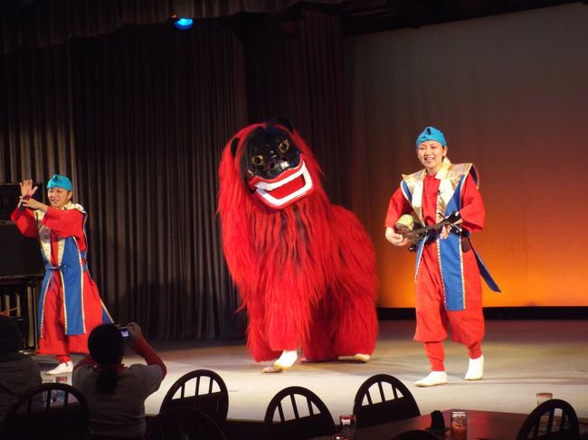 琉球芸能のひとコマです。