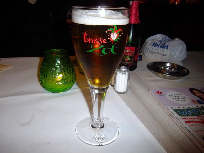 これは地元ブリュージュのビール？らしい？