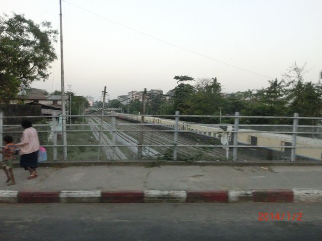 電車もお初です。