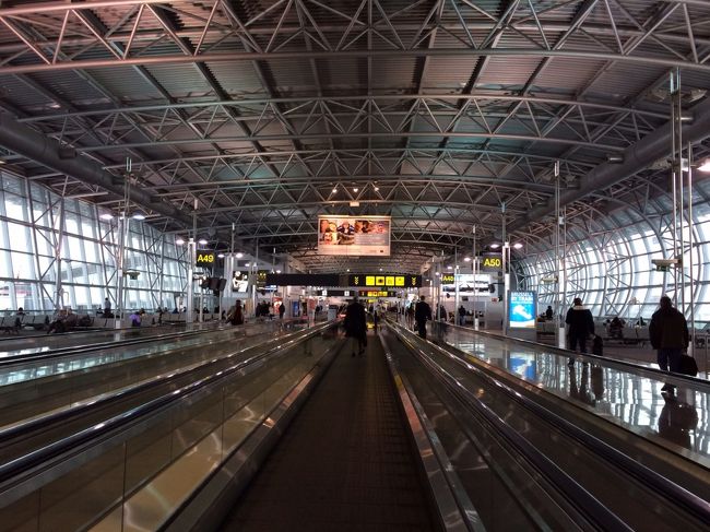 ブリュッセル空港は綺麗で大好きな空港です！