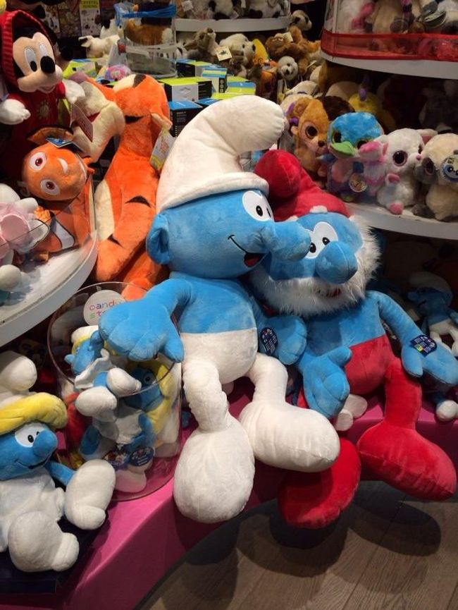 ベルギー生まれのスマーフで締めくくり。<br />また春にベルギー必ず来ます。