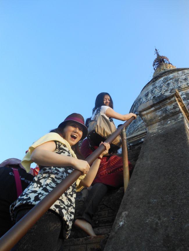 よかったー。レギンス脱がなくて(>_<)頂上目指して一気に上りましょう！