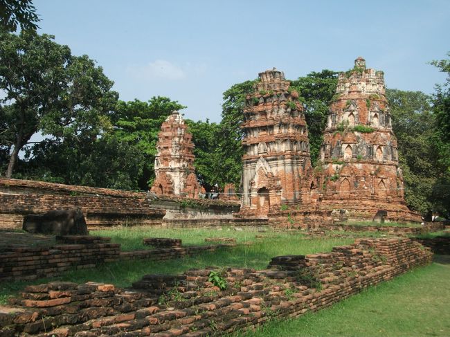 アユタヤ：ワット・マハータート<br />