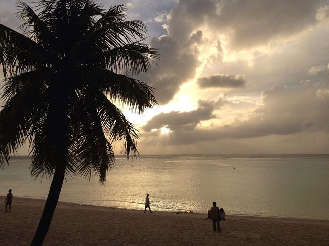 急いでホテルまで戻り、サンセット♪<br />サンセット毎日見ても本当きれすぎて感動！