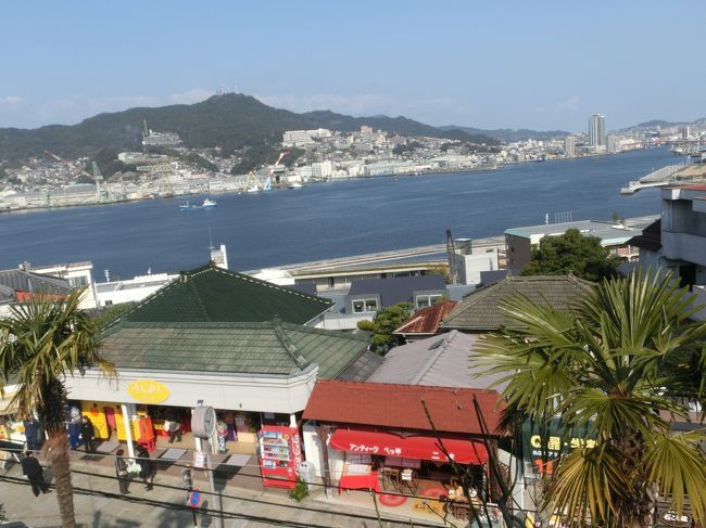 グラバー園からの眺め〜絶景(^O^)<br />グラバー園は入場料600円。