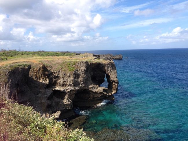 チェックアウト後万座毛へ☆