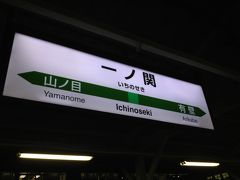 寝床で目が覚めたのが朝の4時頃でしたか。
気付いたらものすごく胸のあたりが苦しい。

何かと思い、起き上ったら吐き気が…すぐにトイレに駆け込みました。
寝てなんとか誤魔化そうと思ったのですが止まらない。

これはまずいと思って朝9時の開院と同時に近くの医院へ駆け込み、点滴で抗生物質を打ってもらってようやく出歩ける程度には回復。

回復したは良いんですが、この時点で既に13時前。
ここから青春18きっぷを使っても元の予定には復帰できないし、なによりもったいない。

なのでひとまず旅程を丸ごと1日ずらし、この日は一関にもう一泊することにしました。