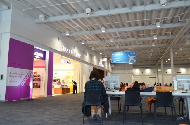 広々しており、免税店やTAXFREEショップ、レストランもある。