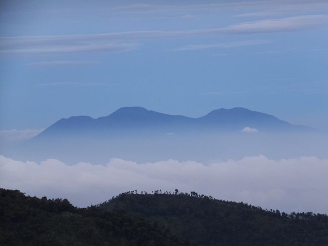 プナンジャカン山からの眺め(たぶんマラン方面)