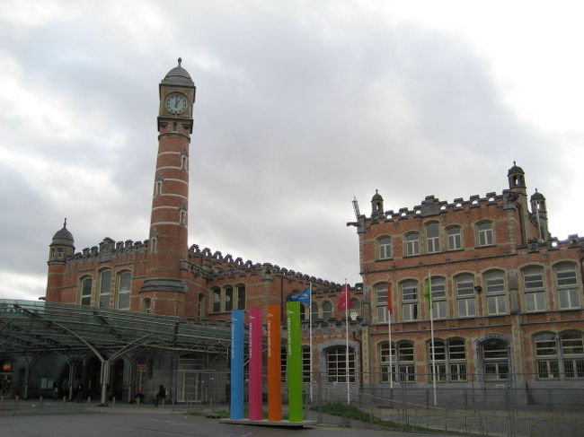 ゲント駅に到着<br /><br /><br /><br />