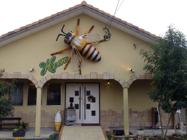 インパクトのあるお店です *(●~▽~●)*