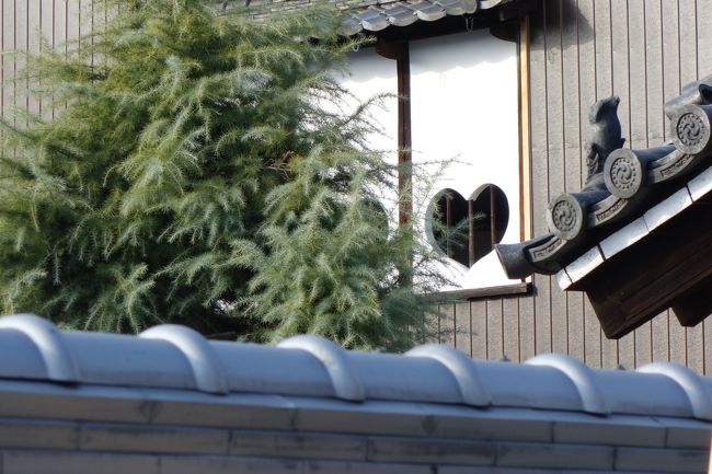 近年は衰退著しく無住の時代もあったそうで、荒れ果て修復もままならず、本堂は見事に傾いてきて、いよいよ倒壊しそうなほどになってきたそうだ。倒壊して近隣に迷惑をかけてはならないからと、住職が本堂の解体を決意。<br /><br />【写真は、洞泉寺町の元遊郭だった３階建ての木造建築。ハートの窓は、女性のお尻をあらわしているのだとか。】