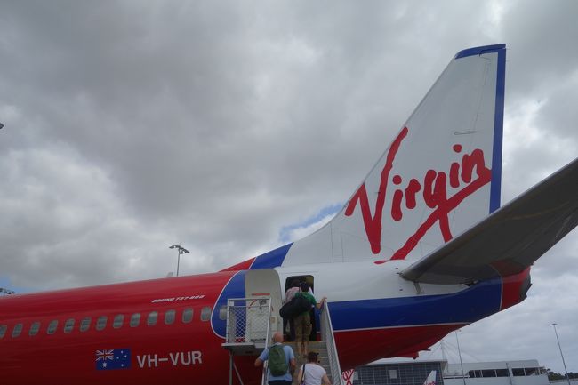 ヴァージンオーストラリアで！<br />チケット取るのにいろいろあった…これも勉強！