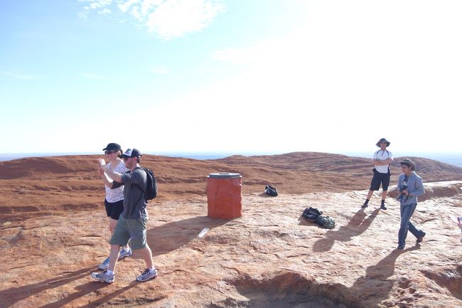 ついた〜！<br />いや〜360度なにもないのに感動する！