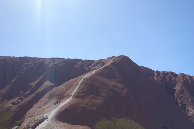 こんなとこ登ったんだ…<br />おそろしー