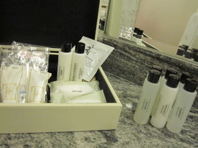 アメニティ色々。<br />ボディローションがいい香りで良かったです。