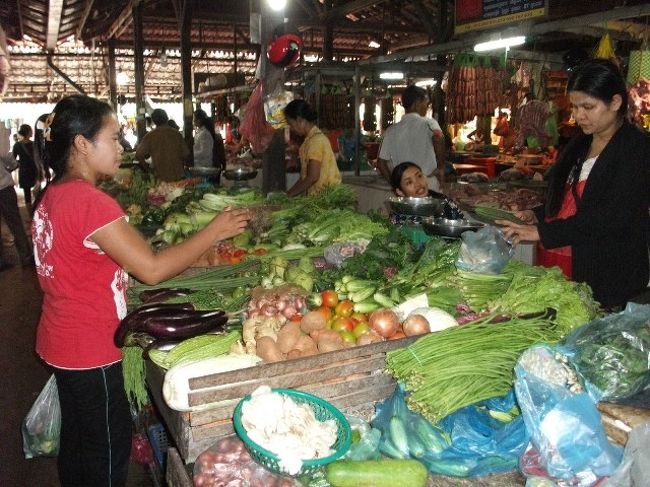 シェムリアップ：シェムリアップ・オールド・マーケット