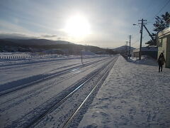 2013年最後の旅のスタートは、いつも通り和寒駅からです。