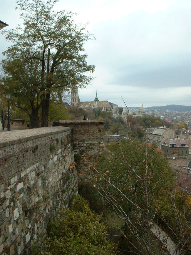 マーチャーシュ聖堂も見えてきました。あちらへ移動します。