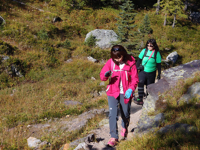 I姉妹のその後（10:45AM）<br />ダウンジャケット不要。ひとりはレインウェアも不要。